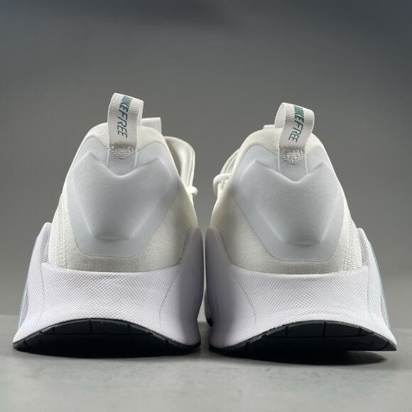 Women 15 Men 13.5 Nike Free Metcon 6 White Turquoise Athletic Sneaker FJ7126-102 - Picture 3 of 9